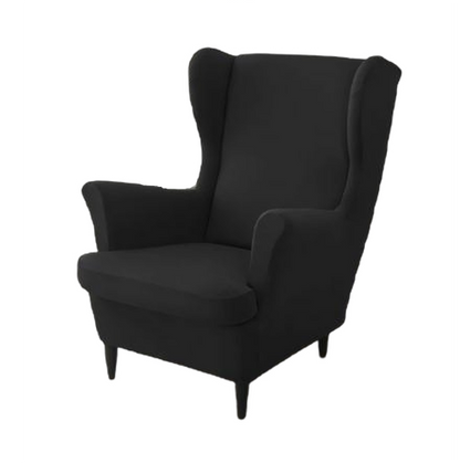 Housse fauteuil <br> Extensible Noir
