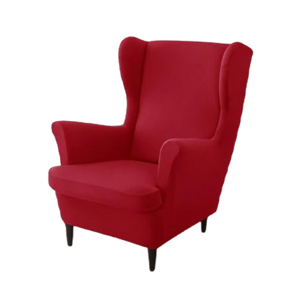 Housse fauteuil <br> Extensible Rouge