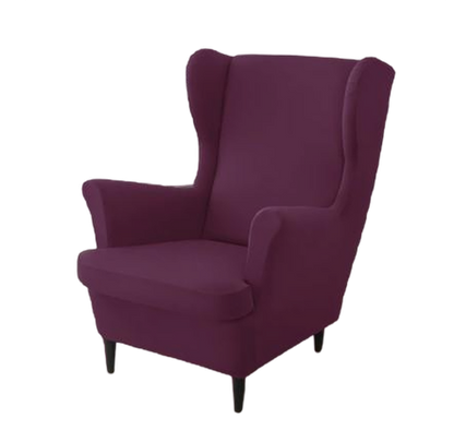 Housse fauteuil <br> Extensible Violet