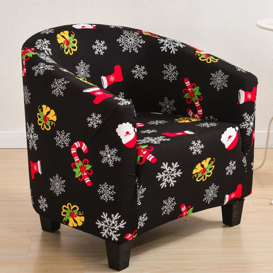 Housse de Fauteuil Imprimée Promo de Noël 1