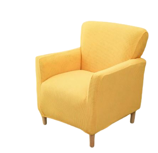 Housse fauteuil Scandinave <br> Jaune