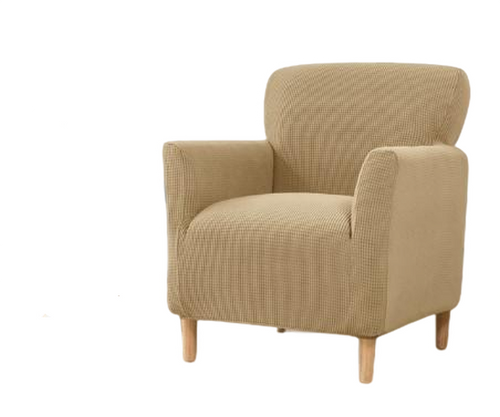 Housse fauteuil Scandinave <br> Kaki Clair
