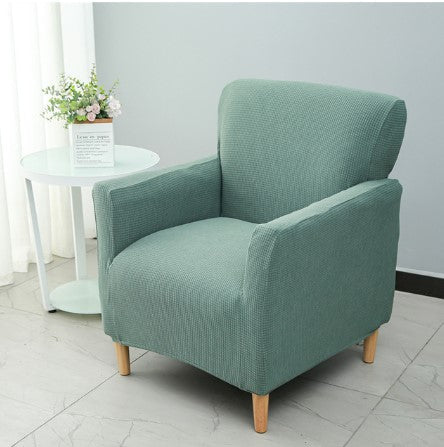 Housse fauteuil Scandinave <br> Vert Cyan