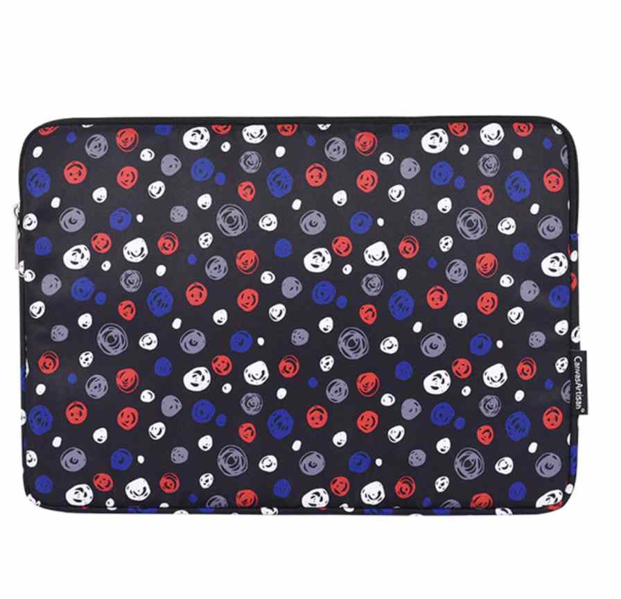Housse ordinateur 14 pouces <br> Pois