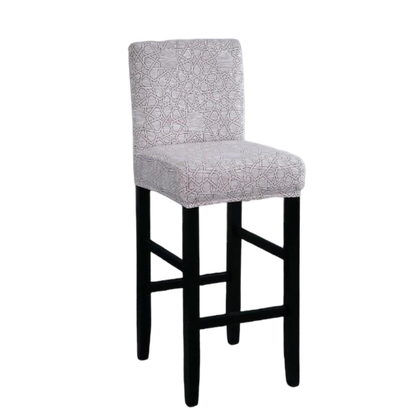 Housse de Tabouret <br> Etoile Rose