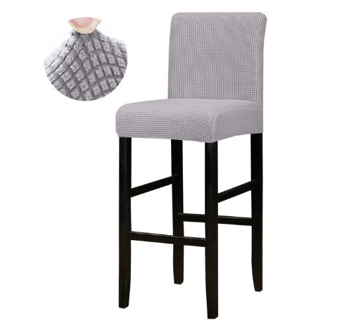 Housse de Tabouret <br> Gris Clair