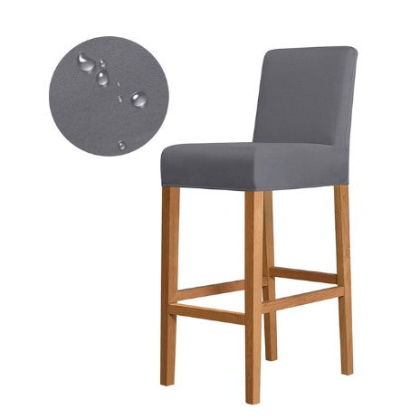 Housse de Tabouret <br> Gris Foncé