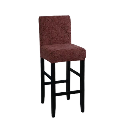 Housse de Tabouret <br> Imprimée Rouge