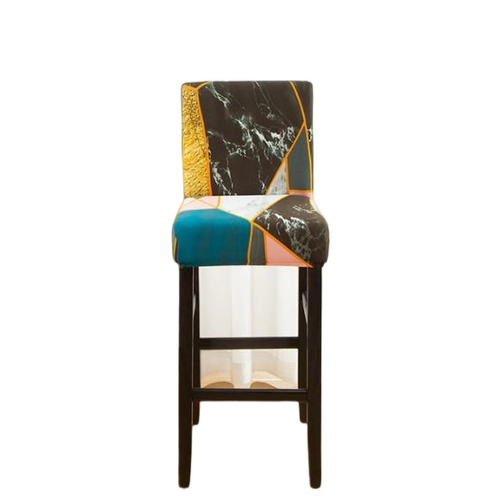 Housse de Tabouret <br> Marbrée