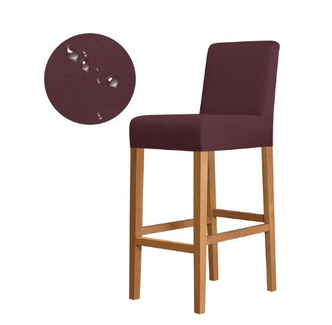 Housse de Tabouret <br> Marron Foncé