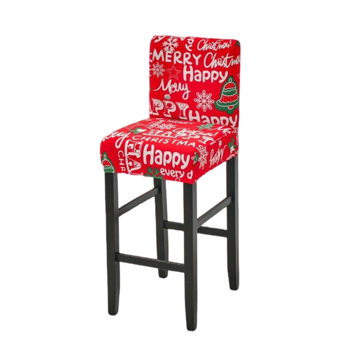 Housse de Tabouret <br>  Merry Christmas