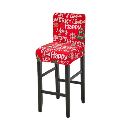 Housse de Tabouret <br>  Merry Christmas
