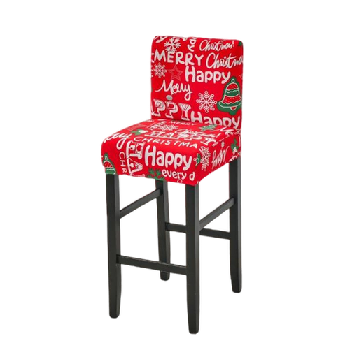 Housse de Tabouret <br>  Merry Christmas