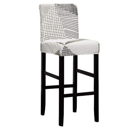 Housse de Tabouret <br> Rayée