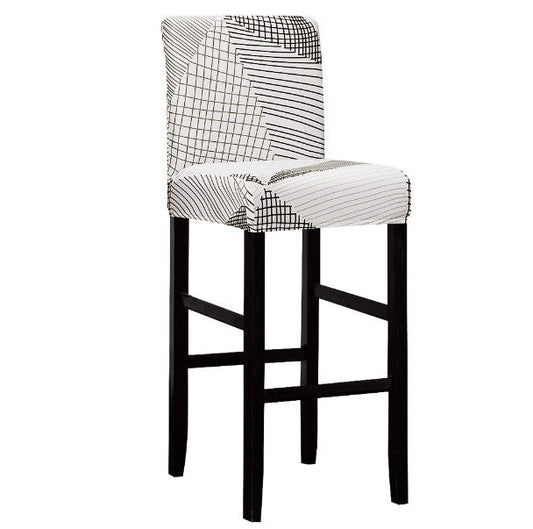 Housse de Tabouret <br> Rayée