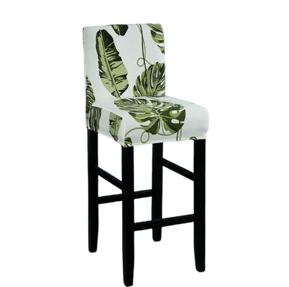 Housse de Tabouret <br> Tropical Vert