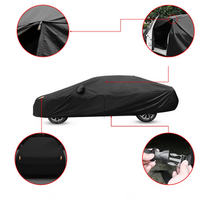 Housse voiture <br> Noir