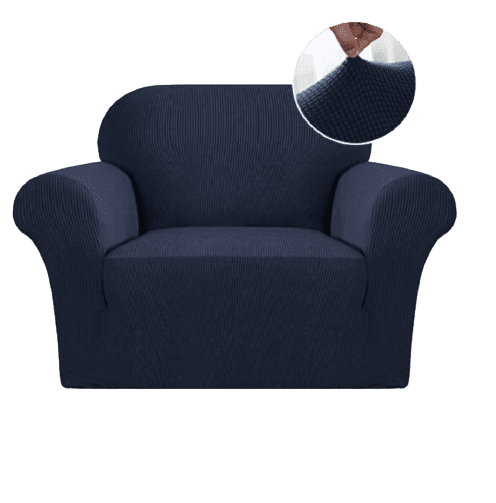 Housse fauteuil <br> Bleu Marine