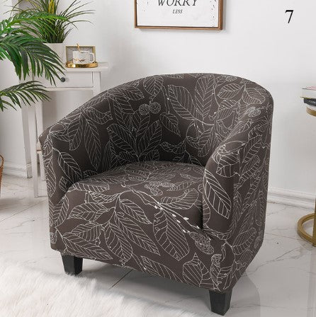 Housse fauteuil Cabriolet <br> Feuillage Marron