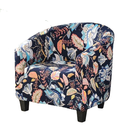 Housse fauteuil Cabriolet <br> Florale Multicolore