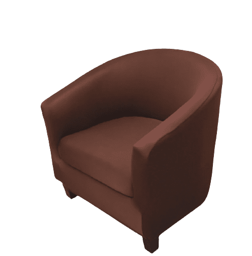 Housse fauteuil Cabriolet <br> Marron