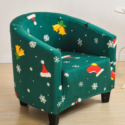 Housse fauteuil Cabriolet <br> Noël Vert