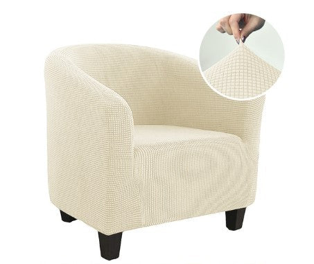 Housse fauteuil Cabriolet <br> Polaire Crème