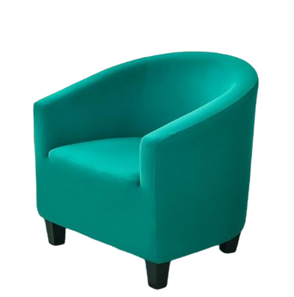Housse fauteuil Cabriolet <br> Polyester Bleu Canard