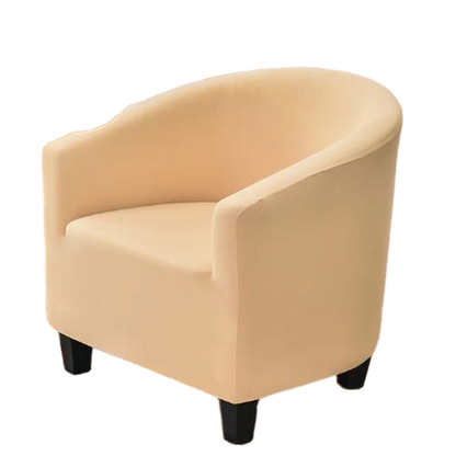 Housse fauteuil Cabriolet <br> Polyester Crème
