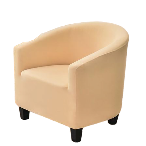 Housse fauteuil Cabriolet <br> Polyester Crème