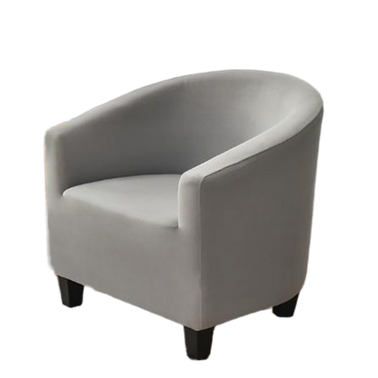 Housse fauteuil Cabriolet <br> Polyester Gris Clair