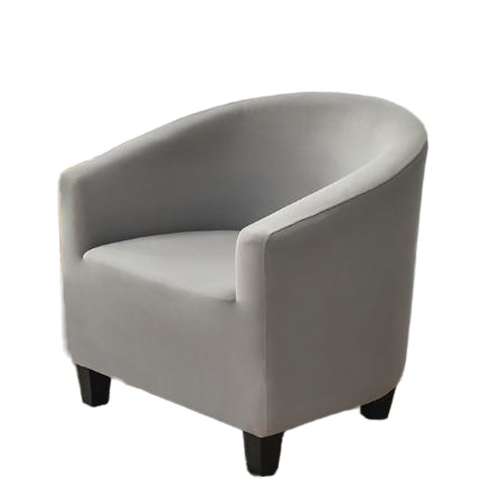 Housse fauteuil Cabriolet <br> Polyester Gris Clair