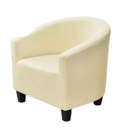 Housse fauteuil Cabriolet <br> Polyester Ivoire