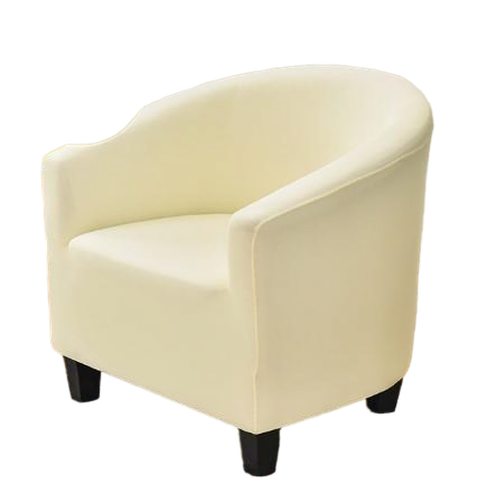 Housse fauteuil Cabriolet <br> Polyester Ivoire