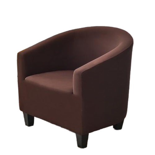 Housse fauteuil Cabriolet <br> Polyester Marron