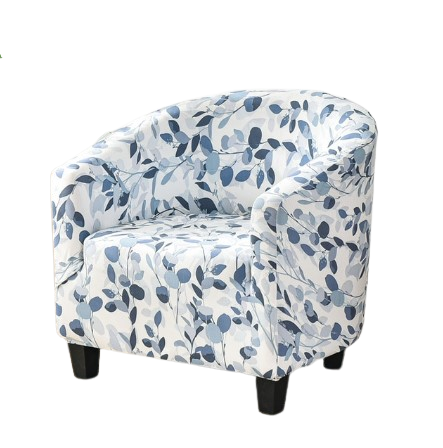 Housse fauteuil Cabriolet <br> Tropicale Blanche