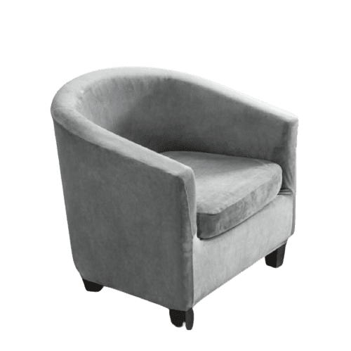Housse fauteuil Cabriolet <br> Velours Gris