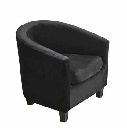 Housse fauteuil Cabriolet <br> Velours Noir
