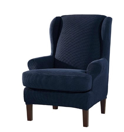 Housse fauteuil <br> Crapaud Bleu Marine
