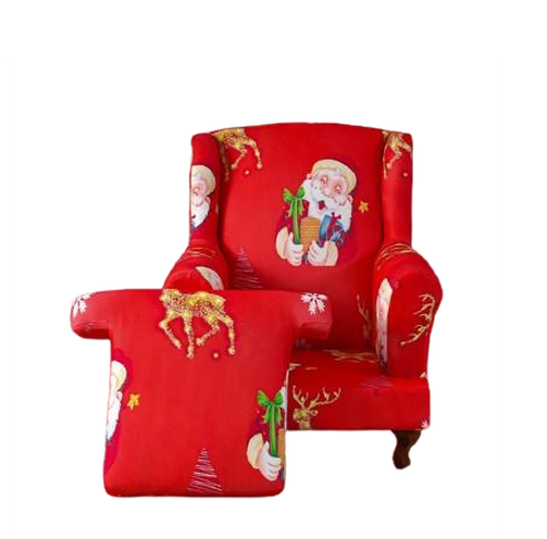 Housse fauteuil <br> Crapaud Christmas
