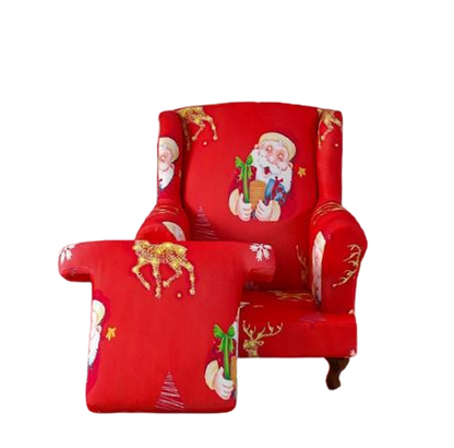 Housse fauteuil <br> Crapaud Christmas