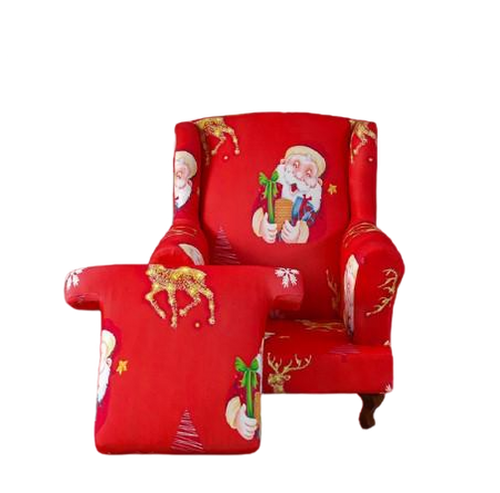 Housse fauteuil <br> Crapaud Christmas