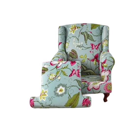 Housse fauteuil <br> Crapaud Fleurie