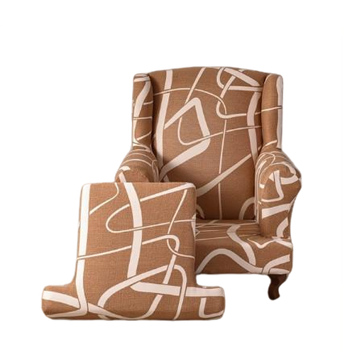 Housse fauteuil <br> Crapaud Géométrique