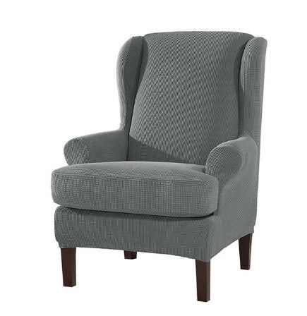 Housse fauteuil <br> Crapaud Gris Clair