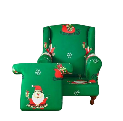 Housse fauteuil <br> Crapaud Noël