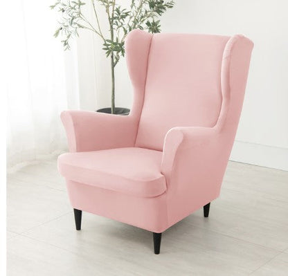 Housse fauteuil <br> Extensible Rose