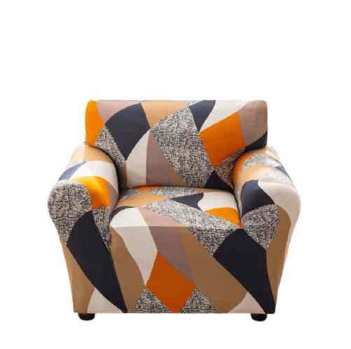 Housse fauteuil <br> Géométrique