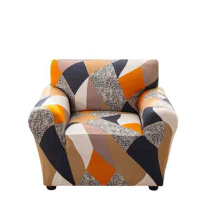 Housse fauteuil <br> Géométrique