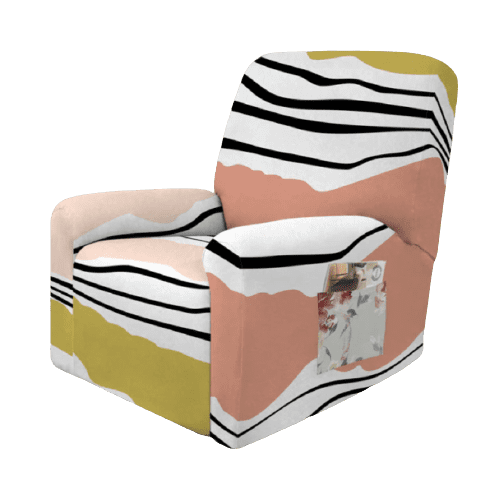 Housse fauteuil <br> Moderne Zèbre